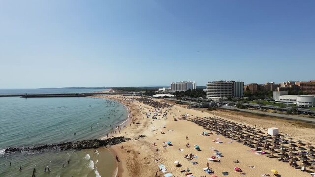Vilamoura Praia da Marina Drone