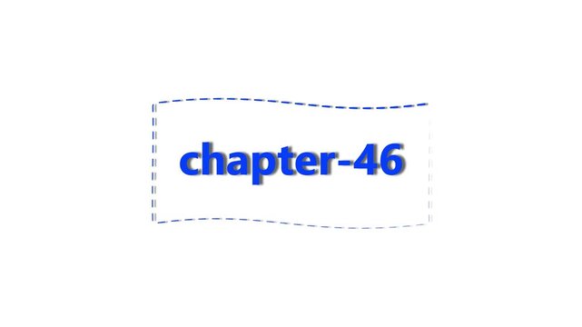 Blue text reading chapter-46 centered inside a rectangular frame with a thin blue border on a plain white background, for book indexing