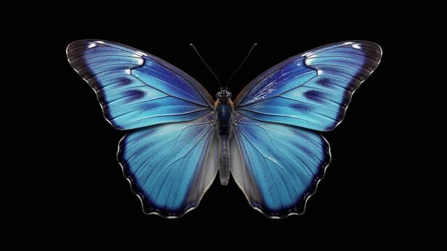 Mesmerizing video of a vibrant butterfly showcasing colorful wings and graceful flight in nature