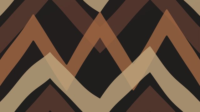 Bohemian chevron pattern background, earthy brown geometric zigzag texture, tribal ethnic aesthetic wallpaper for interior design