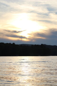 Sunset at Deep Creek Lake Maryland