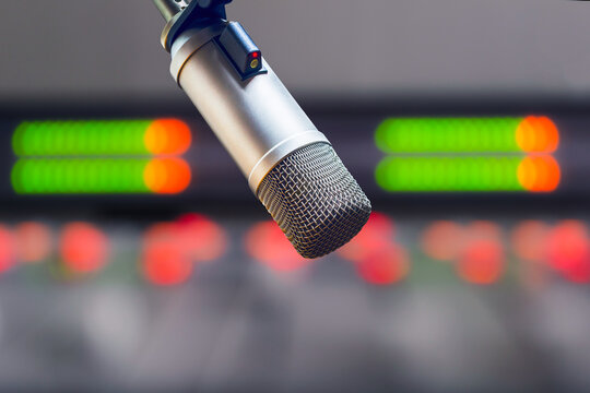 Professional microphone and sound mixer