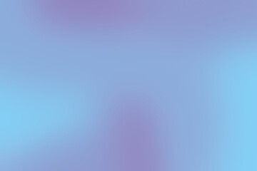 Fototapeta premium Blue gradient background. Blurred blue purple neon wallpaper, abstract soft color transition pattern, sky color gradation. Vector gradient horizontal backdrop.