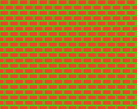 Bright green abstract pixel art pattern