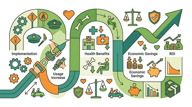 Safety regulation roadmap leading to health and economic benefits
