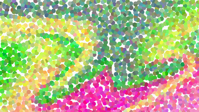 Abstract background with colorful dot pattern