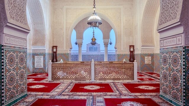 Mausolee Moulay Ismail Meknes Maroc