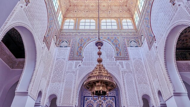 Mausolee Moulay Ismail Meknes Maroc