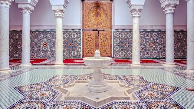 Mausolee Moulay Ismail Meknes Maroc