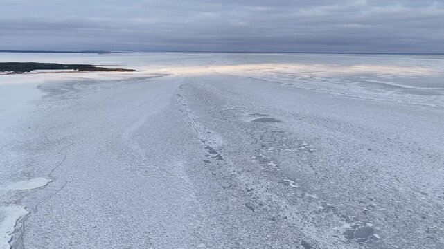 Finland Baltic Saaremaa K&uuml;bassaare Poolsaar Udriku Laid and Laht Liivi Laht Gulf of Riga Maastikukaitseala Nature Reserve
