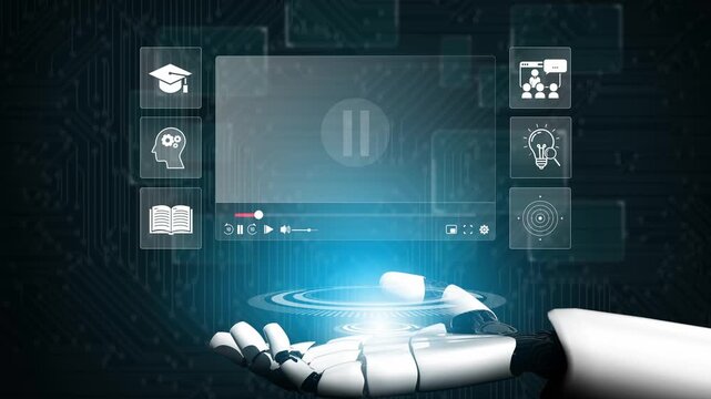 AI assistant supports interactive education through personalized lessons, learning analytics, and intelligent video-based knowledge delivery. Marrow