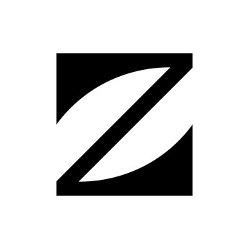 Letter Z logo. Icon design. Template elements. Geometric abstract logos