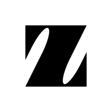 Letter Z logo. Icon design. Template elements. Geometric abstract logos