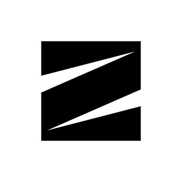 Letter Z logo. Icon design. Template elements. Geometric abstract logos