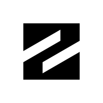 Letter Z logo. Icon design. Template elements. Geometric abstract logos