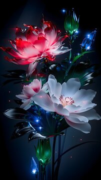 abstract flower background