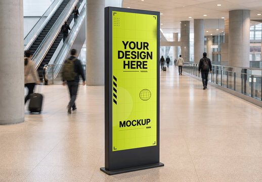 Airport Rail Link Lobby Mockup
