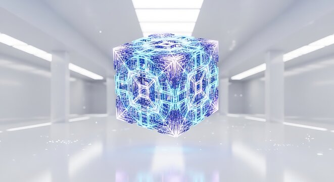 glass chandelier in a room