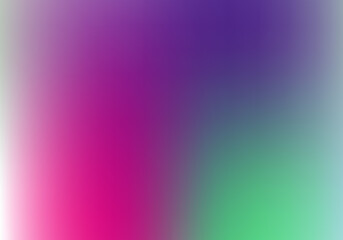 Abstract background with a bright magenta and cool green color gradient creating a striking contrast for modern design projects © Ekram