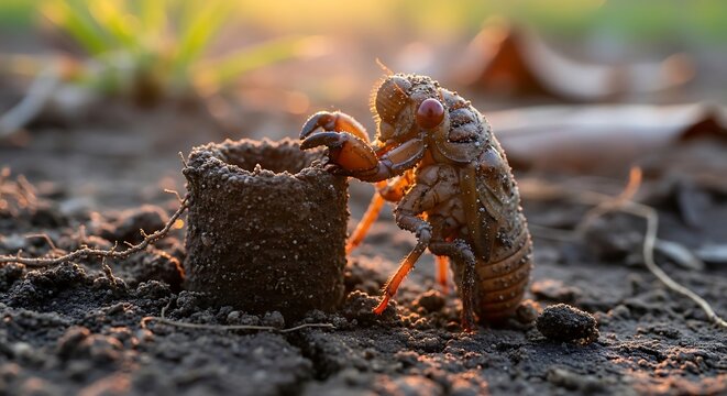 ants on the ground