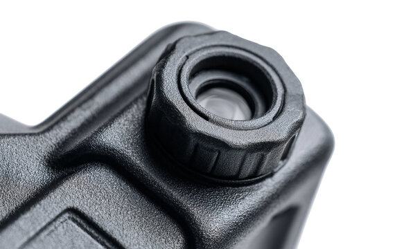 Professional camera accessory eyecup displayed in close up highlighting soft material and precise fit for camera viewfinders Isolated on transparent background PNG