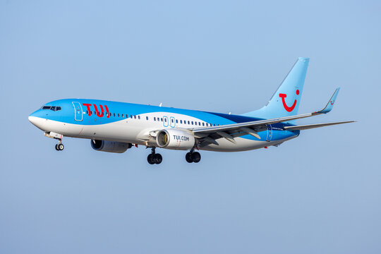 Luqa, Malta - August 6, 2026: TUI Airways Boeing 737-8JP (REG: G-TUKT) recently acquired from Norwegian Air Shuttle (REG: SE-RRT).