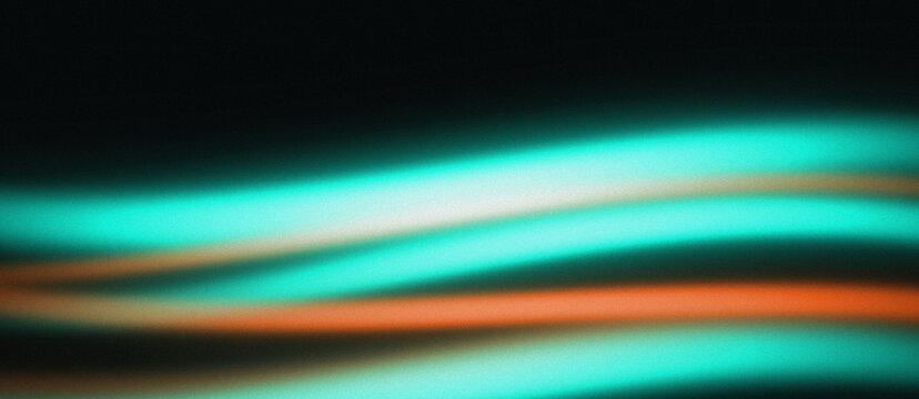  Fond abstrait avec ondes lumineuses d'&eacute;nergie, d&eacute;grad&eacute; avec effet de bruit et couleurs n&eacute;on pour design d'en-t&ecirc;te et papier peint