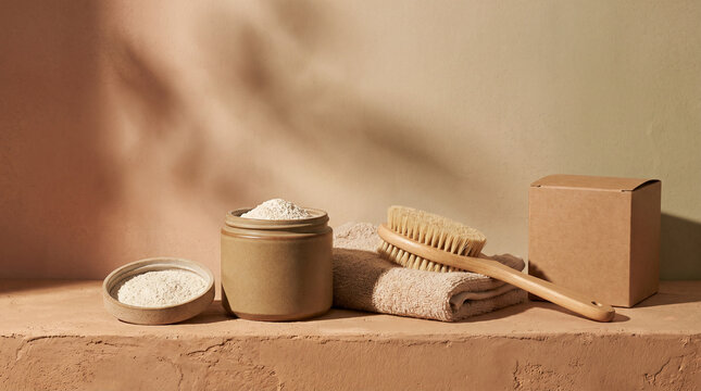 Waterless hair refresh tools in warm morning sunlight