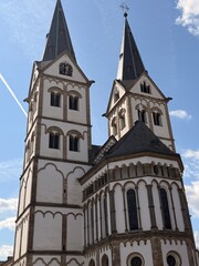 Fototapeta premium Die Basilika St. Severus in Boppard.