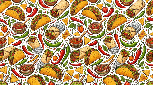 Mexican Food Pattern