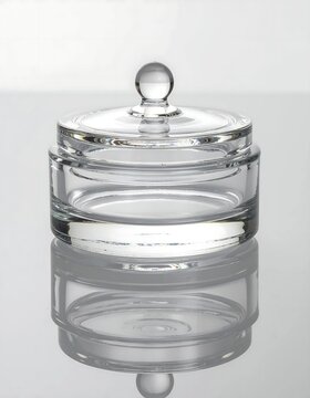 Stainless steel stackable kitchen storage container set.