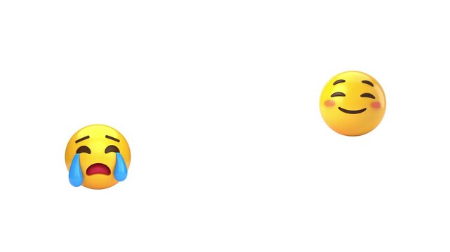 Funny Emoji Collection with Diverse Facial Expressions and Reactions
