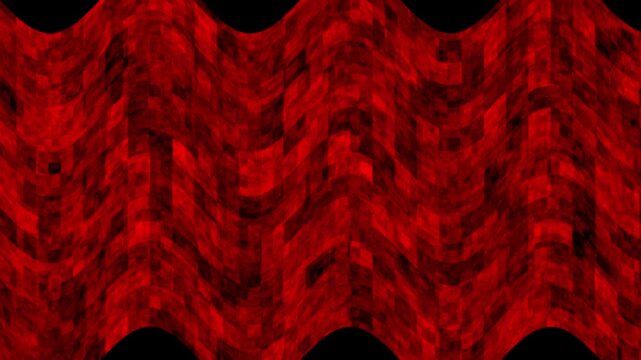 Abstract Red Textured Waves flowing with Black Copy Space for Text Overlay