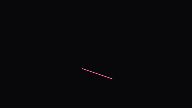 Abstract glowing lines moving against a dark background with subtle motion blur