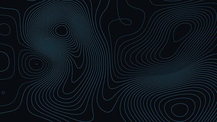 Canyonlands National Park Utah Topographic Elevation Map Vector Background © Auras