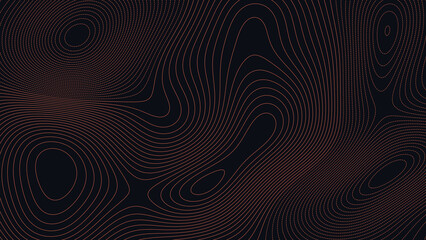 Longs Peak Colorado Topographic Elevation Map Vector Background © Auras