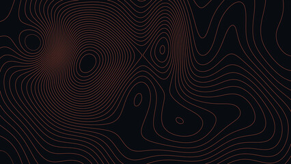 Voyageurs National Park Minnesota Topographic Elevation Map Vector Background © Auras