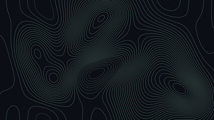 Uncompahgre Peak Colorado Topographic Elevation Map Vector Background © Auras
