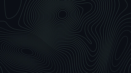 Needle Mountains Colorado Topographic Elevation Map Vector Background © Auras