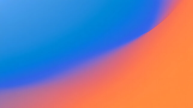 A background featuring a gradient from blue to orange is suitable for both PowerPoint presentations and webpage landing pages.