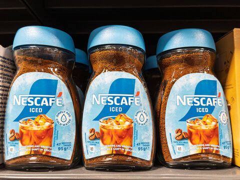 Nescafe Iced Coffee Instant Mix Convenient Packaging