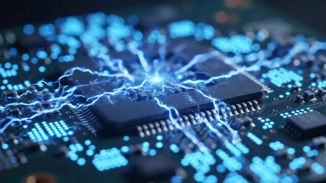Semiconductor Shortage Outlook Glowing Chip Circuit Risk