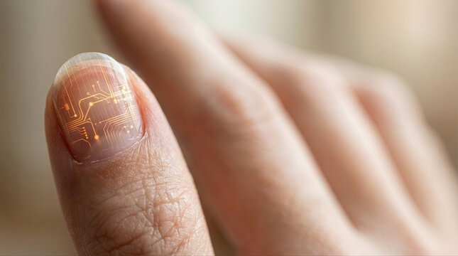 Revolutionary health monitoring patch designed for continuous diagnostics at your fingertip without invasive procedures