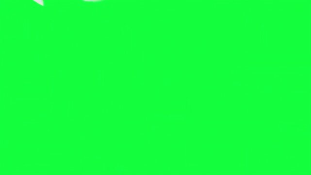 Wind animation featuring white stylized cloud shapes