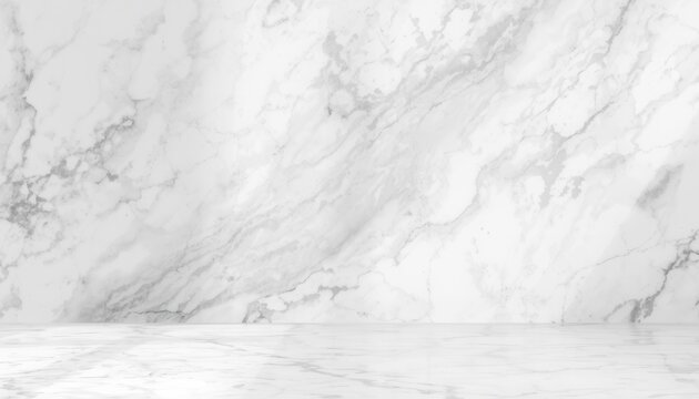 Elegant Marble Surface: A sophisticated and seamless marble surface with intricate veining provides a luxurious backdrop, perfect for showcasing products or architectural designs.