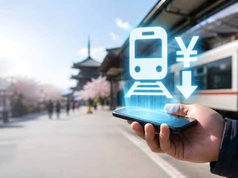 Smartphone Hologram for Lower Transport Costs in Japan