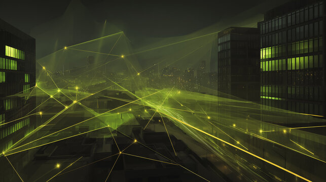 Smart digital Innovation city with connection network reciprocity over the city of future smart wireless digital city and social media networking systems that connects people with in city

