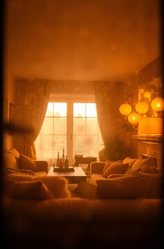 bed in a bedroom