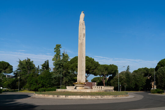 War memorial at Parco Falcone e Borsellino of the city of Latina, Italy
