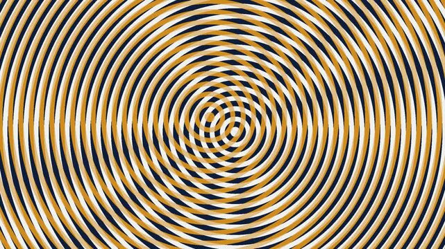 Optical Illusion Concentric Circle Moire